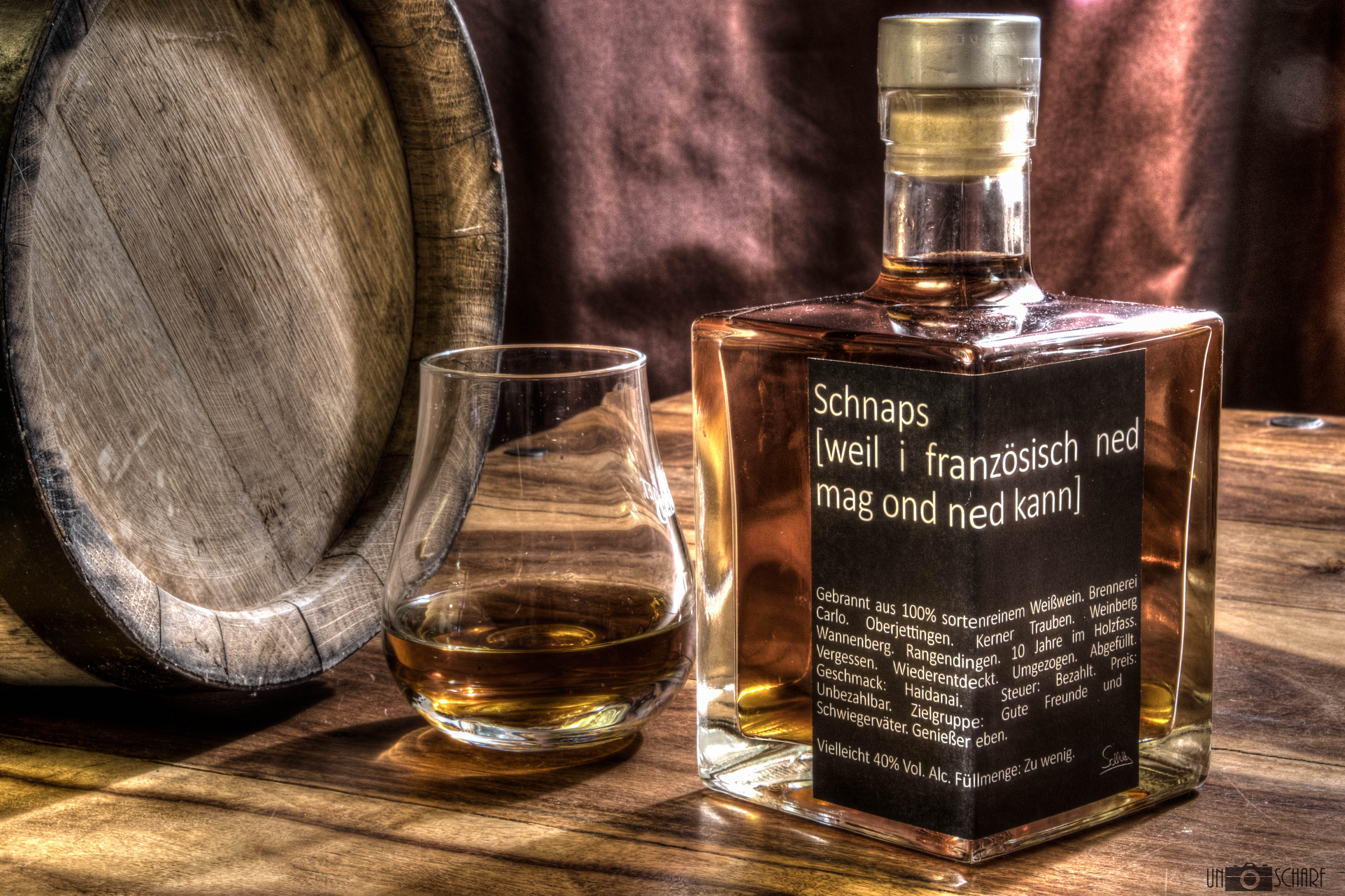 Selfmade Brandy meets Straight Bourbon